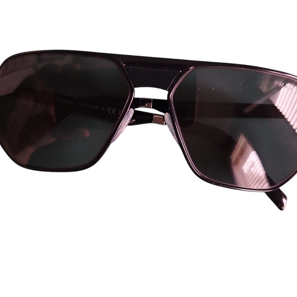 Prada Black Aviator Sunglasses